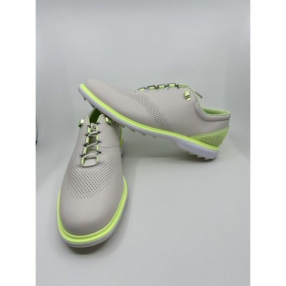 Nike Jordan ADG 4 Phantom Bone Volt Golf Shoes Cleats DM0103-003 Men's Size 8.5 - Picture 1 of 6